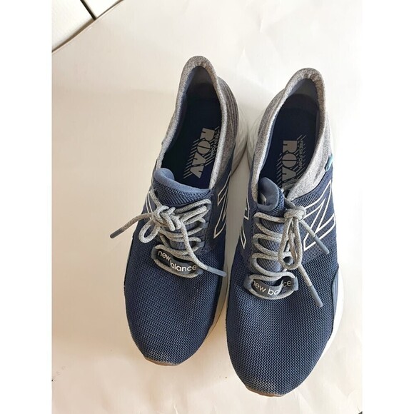 New Balance Men's Fresh Foam Roav Blue Grey MROAVTK Training Running Sneakers - Picture 6 of 13